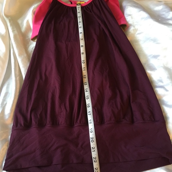 Lululemon No Limits tanks. Plum/raspberry glo. - Picture 5 of 6